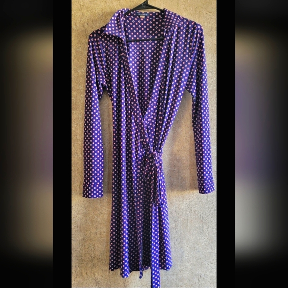 Tommy Hilfiger Dresses & Skirts - Tommy Hilfiger Purple Wrap Design Dress